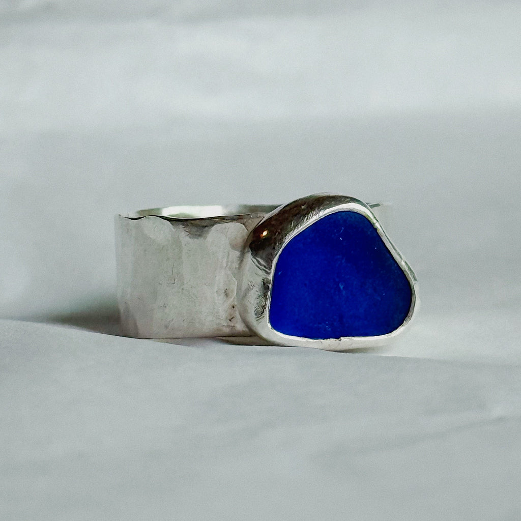 The Cove Ring, Cobolt Blue - Size 7