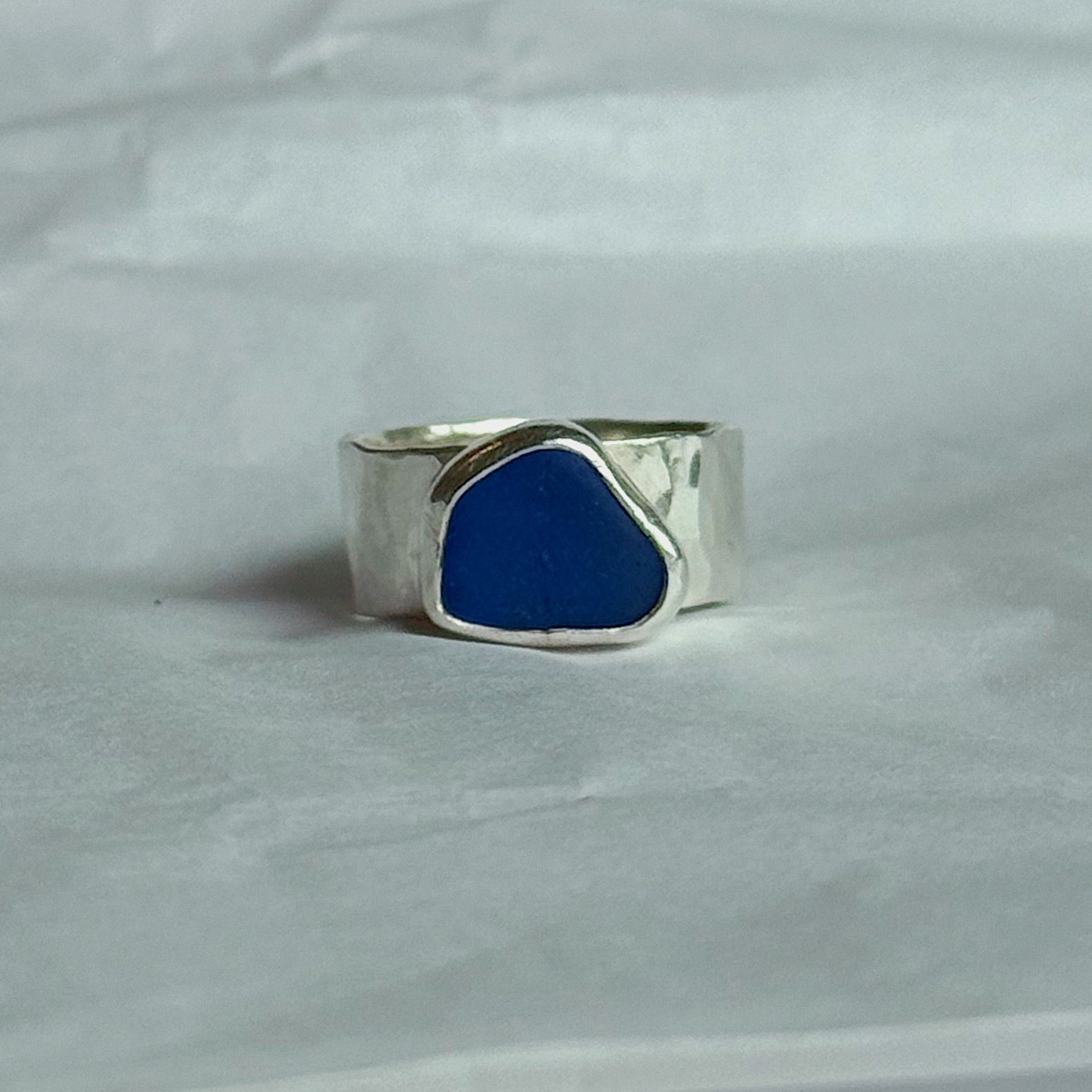 The Cove Ring, Cobolt Blue - Size 7