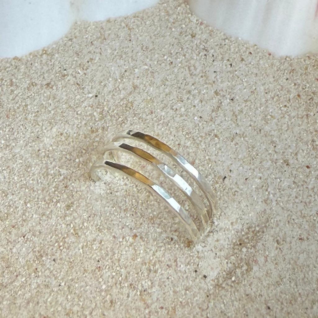 Low Tide Stacker Ring - Sterling Silver 3-Pack