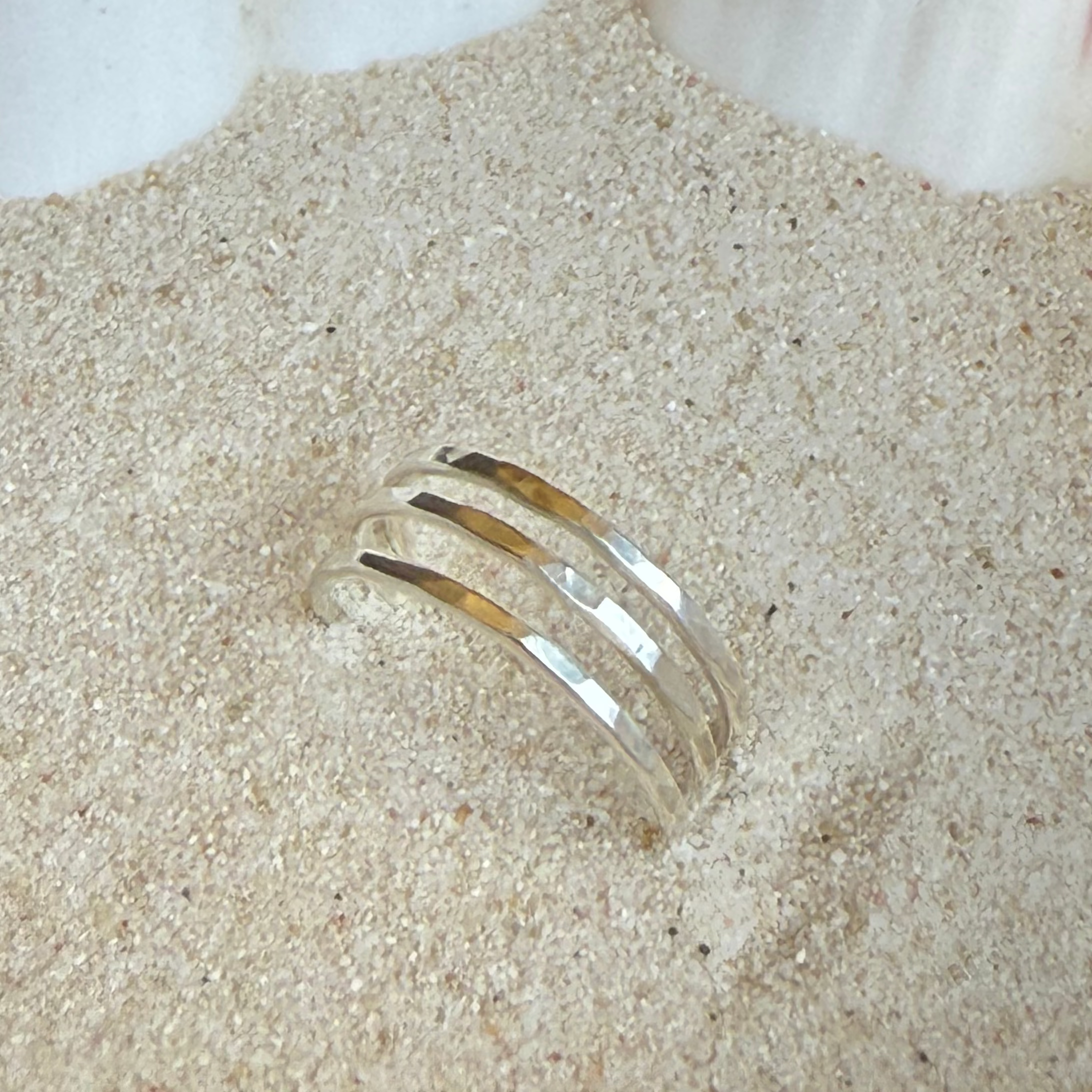 Low Tide Stacker Ring - Sterling Silver 3-Pack