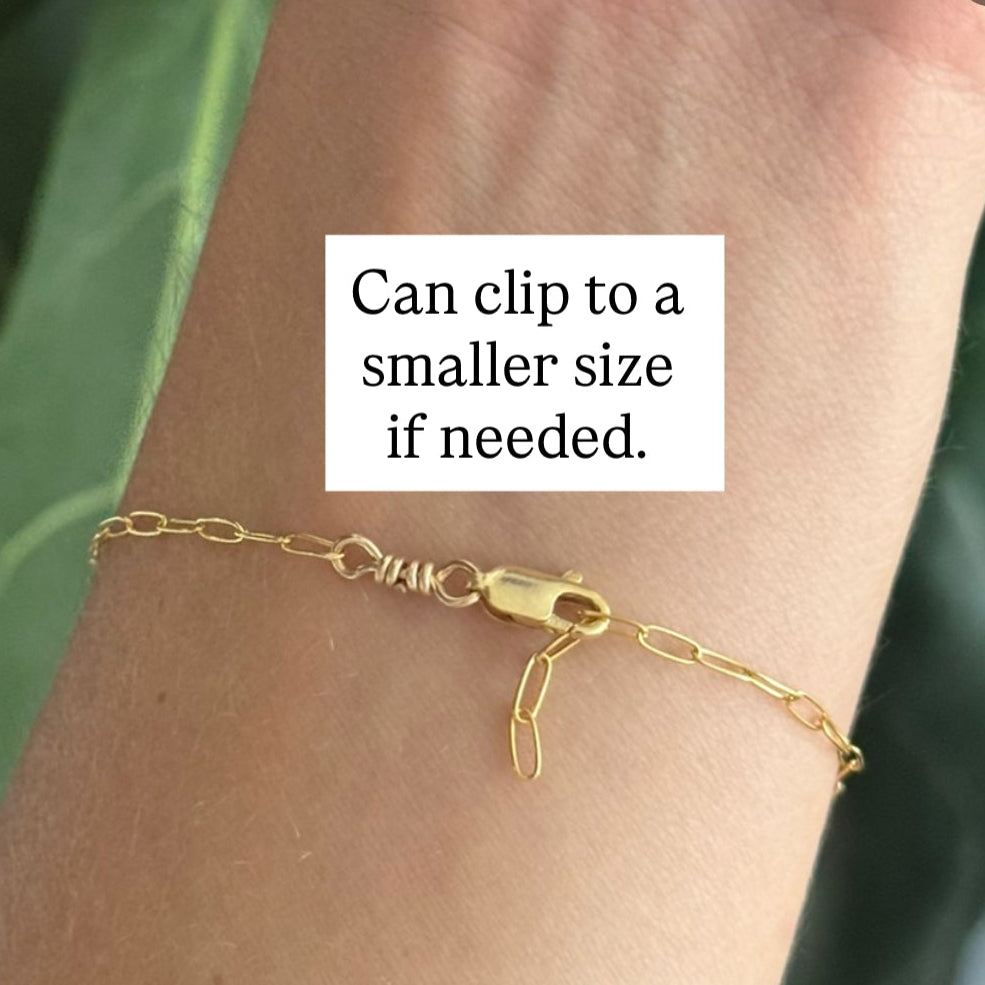 The Cape Bracelet, Size Medium (8 inches)